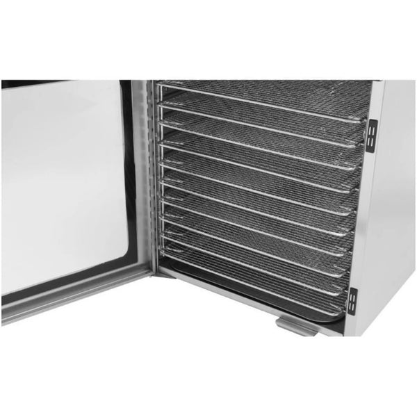 Rustfrit stål dehydrator 10 bakker