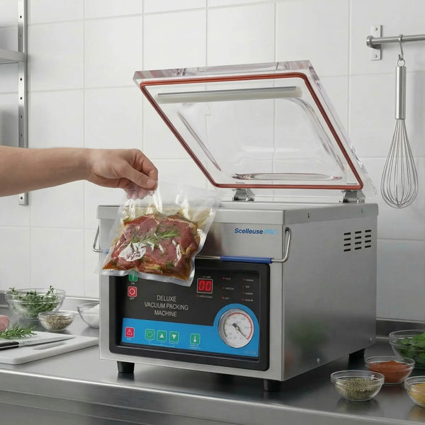 Lille Vacuum Sealer med lukning 26 cm
