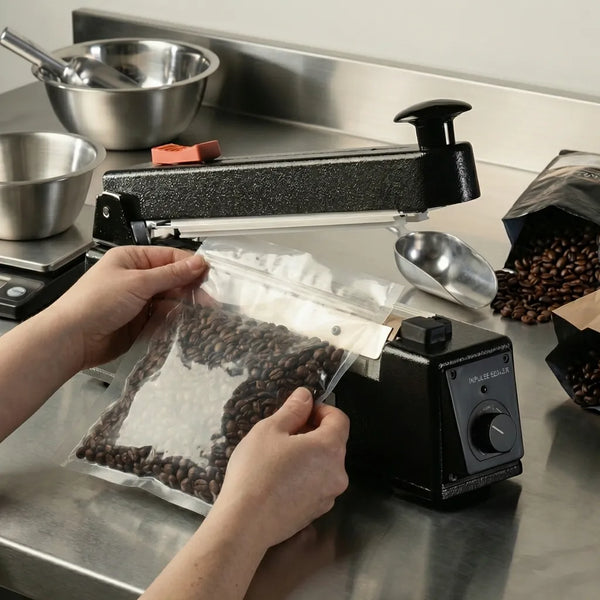 Manuel kaffeposeforsegler