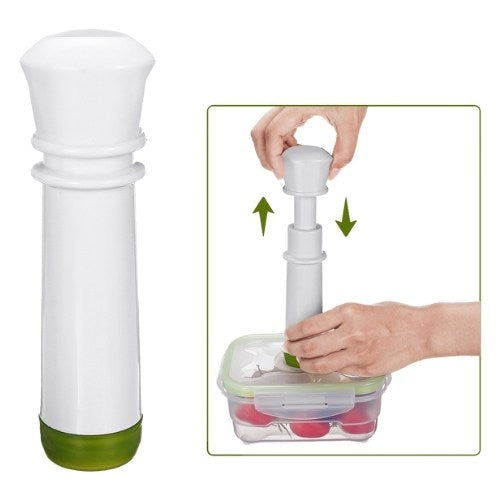 Vakuum opbevaringsboks med pumpe