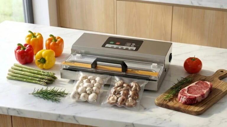 Frysning af friske svampe sous vide: den rigtige metode til at bevare tekstur og smag