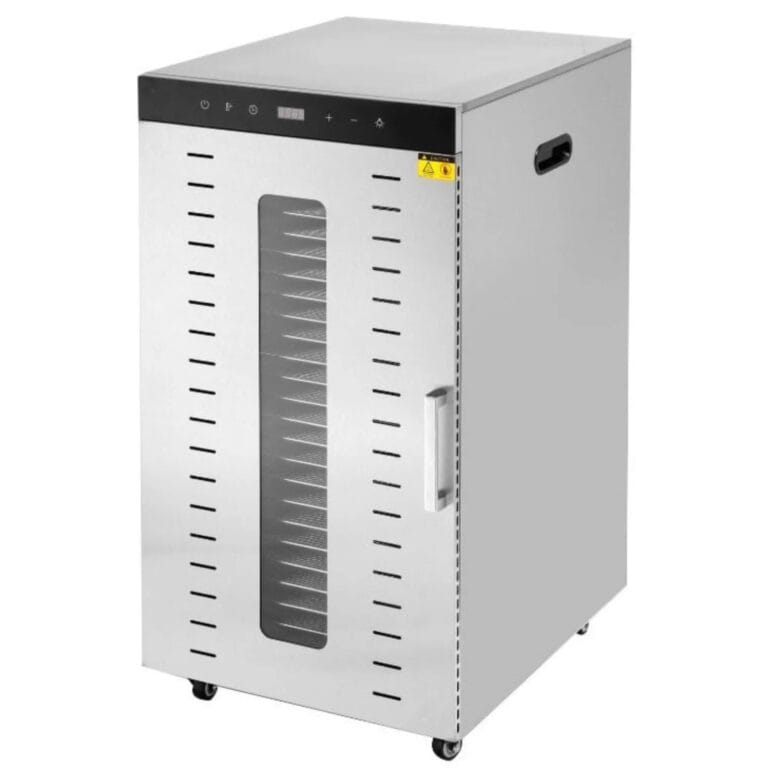 Professionel fødevaredehydrator – 24 bakker (2000W / 30 til 90°C)