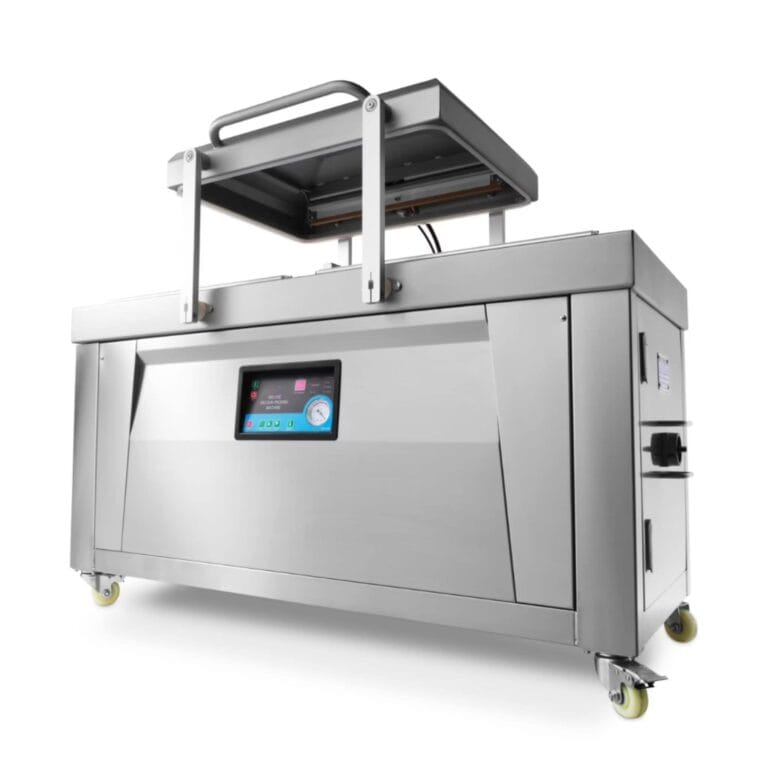 Dobbeltkammer-vakuummaskine (4 svejselister på 60cm / 1500W)