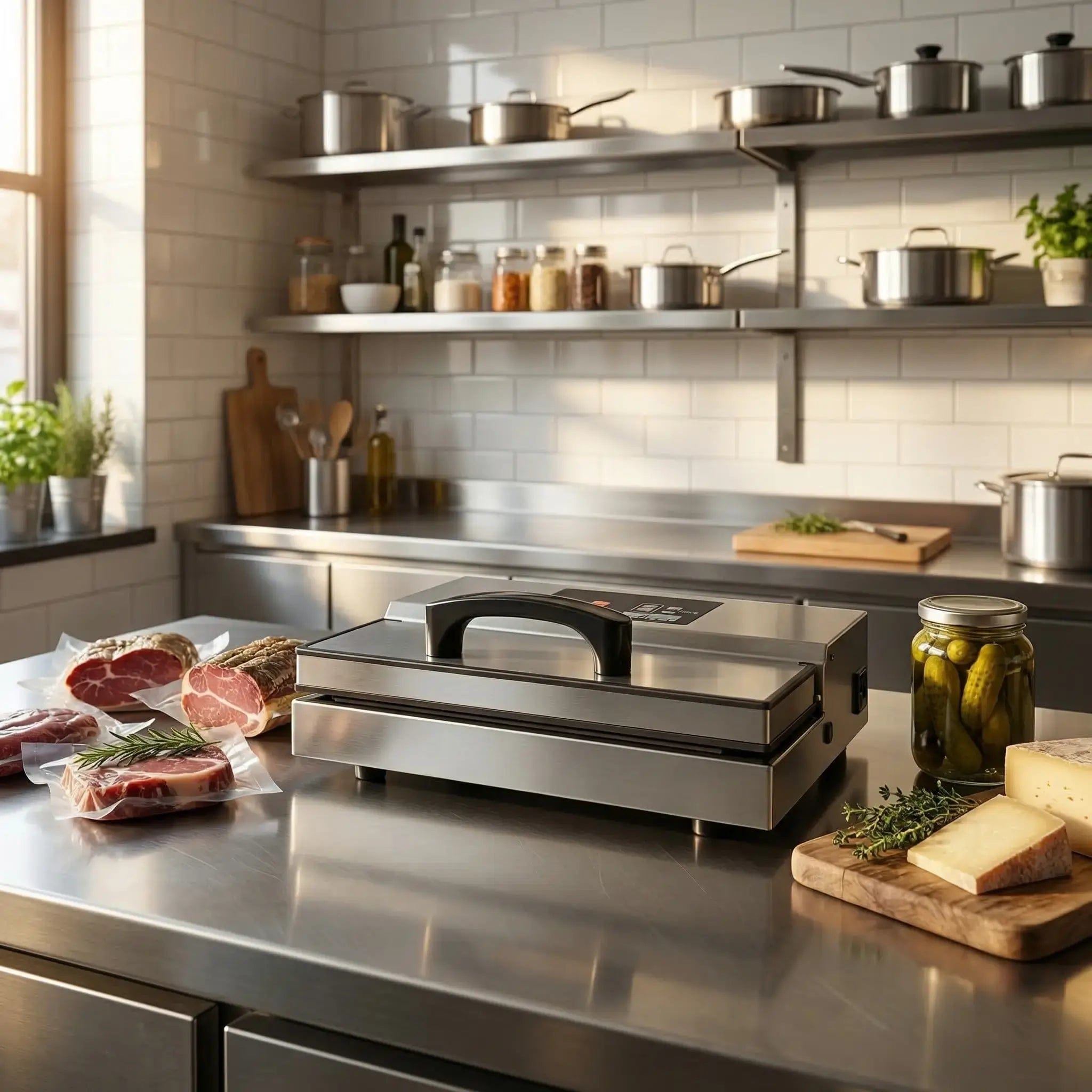 Machine sous vide professionnelle alimentaire