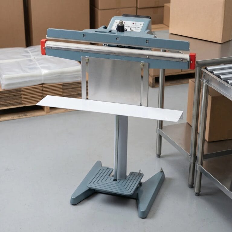 Industriel fodbetjent forsegler (300 til 600mm)